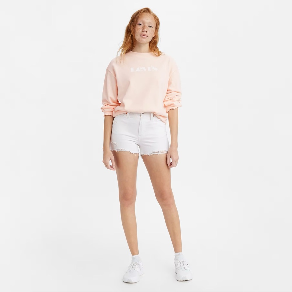 Levi’s Women Shorts White (Size: 26)